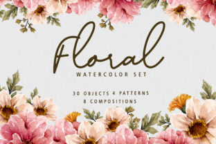 Floral Botanical Watercolor Set: Illustrations Review
