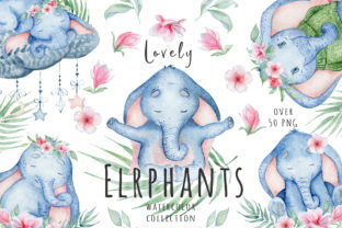 Review: Lovely Elephants Watercolor Set Animals