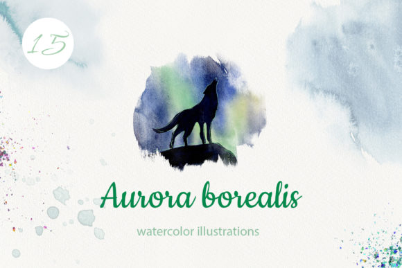 Set of Watercolor Winter Illustrations Review