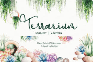 Succulent Terrarium Watercolor Embroidery Review